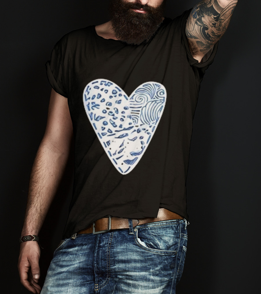 Surf Sisters Dark Heart T-Shirt