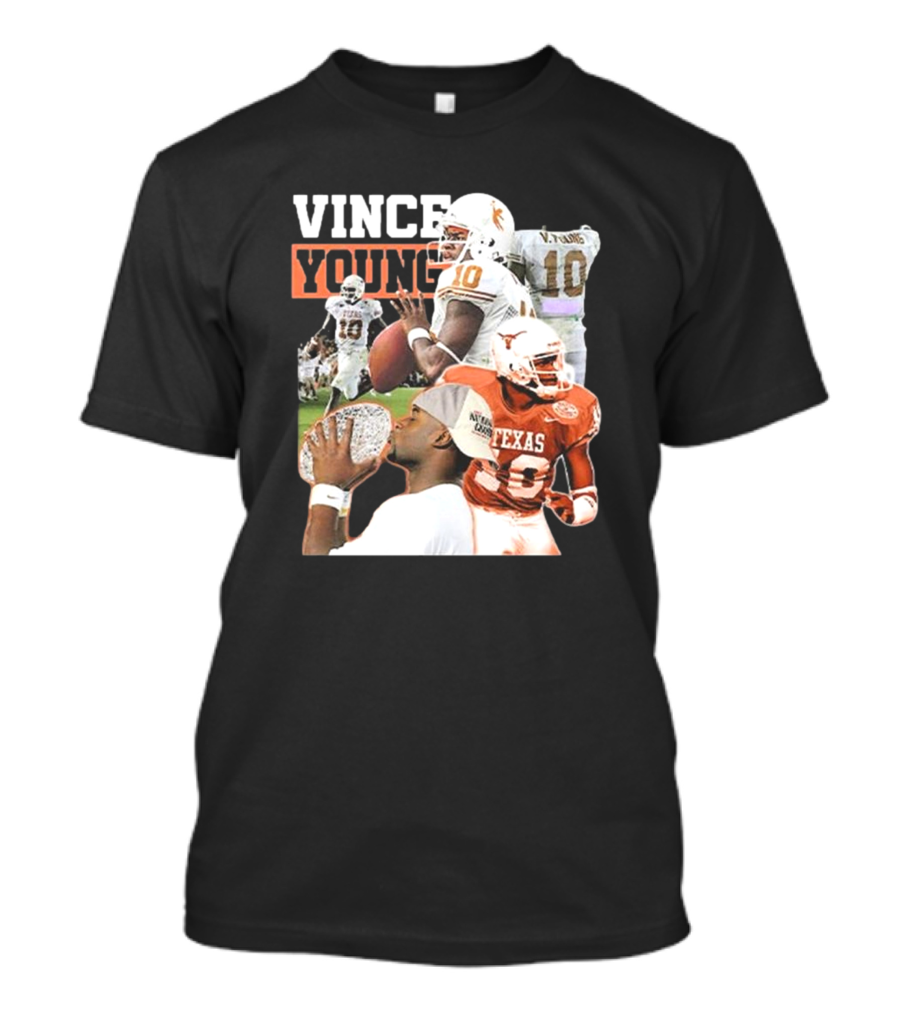 Vince Young Texas Longhorns Football Legend Number 10 T-Shirt