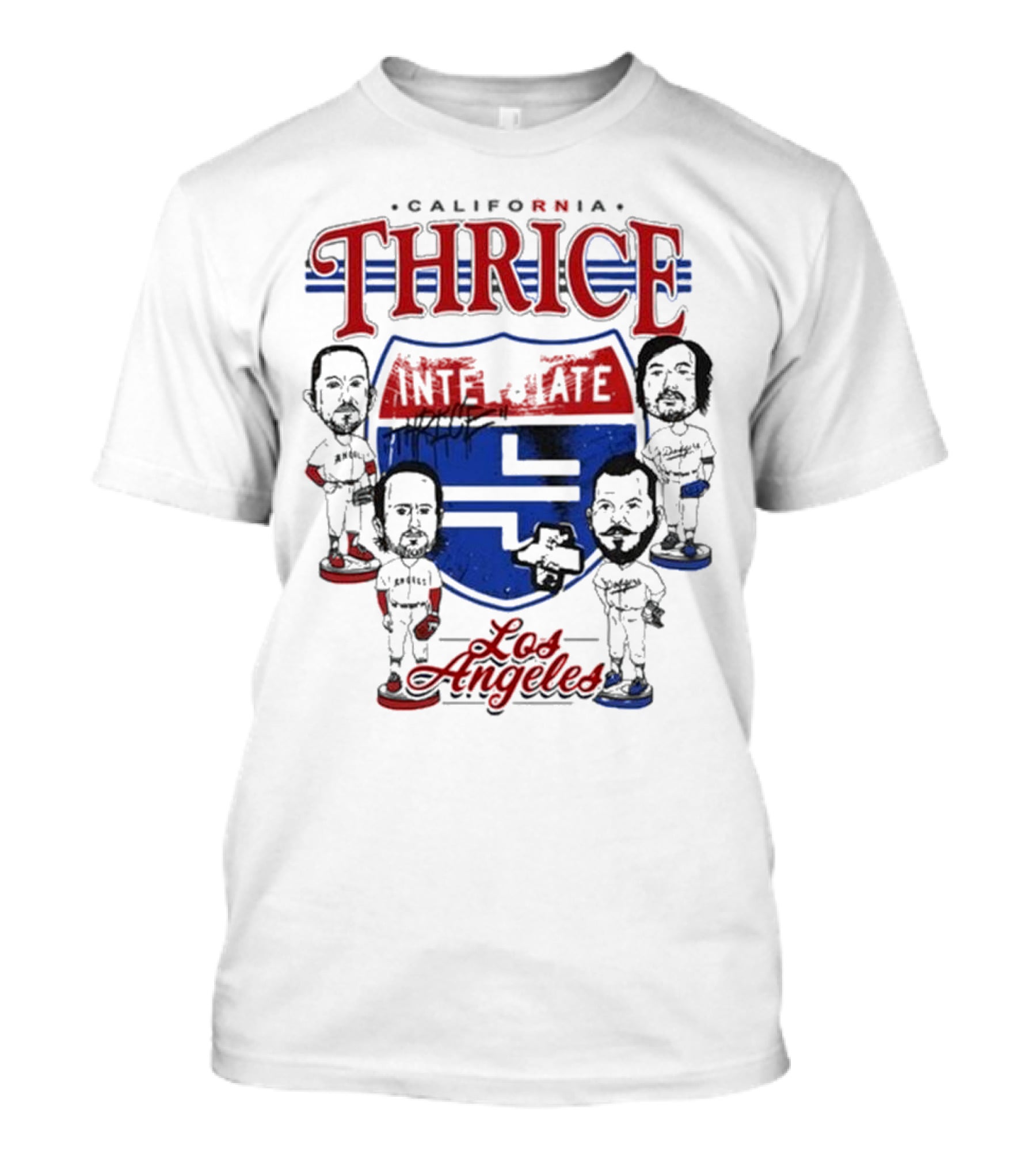 California Los Angeles Thrice Intélztate T-Shirt