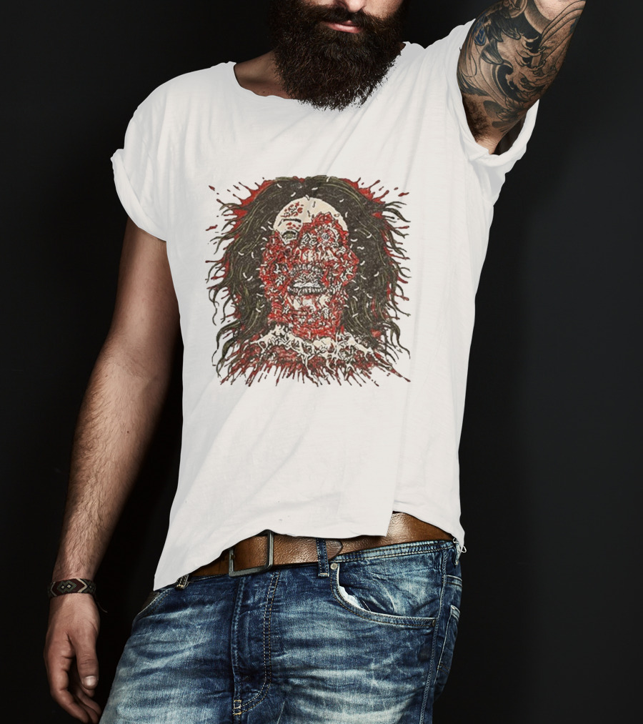 Cannibal Corpse Face Rot Design T-Shirt
