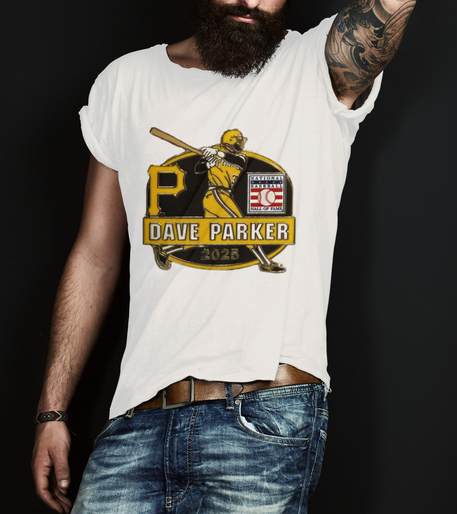 Dave Parker Pittsburgh Pirates National Baseball Hall Of Fame 2025 T-Shirt