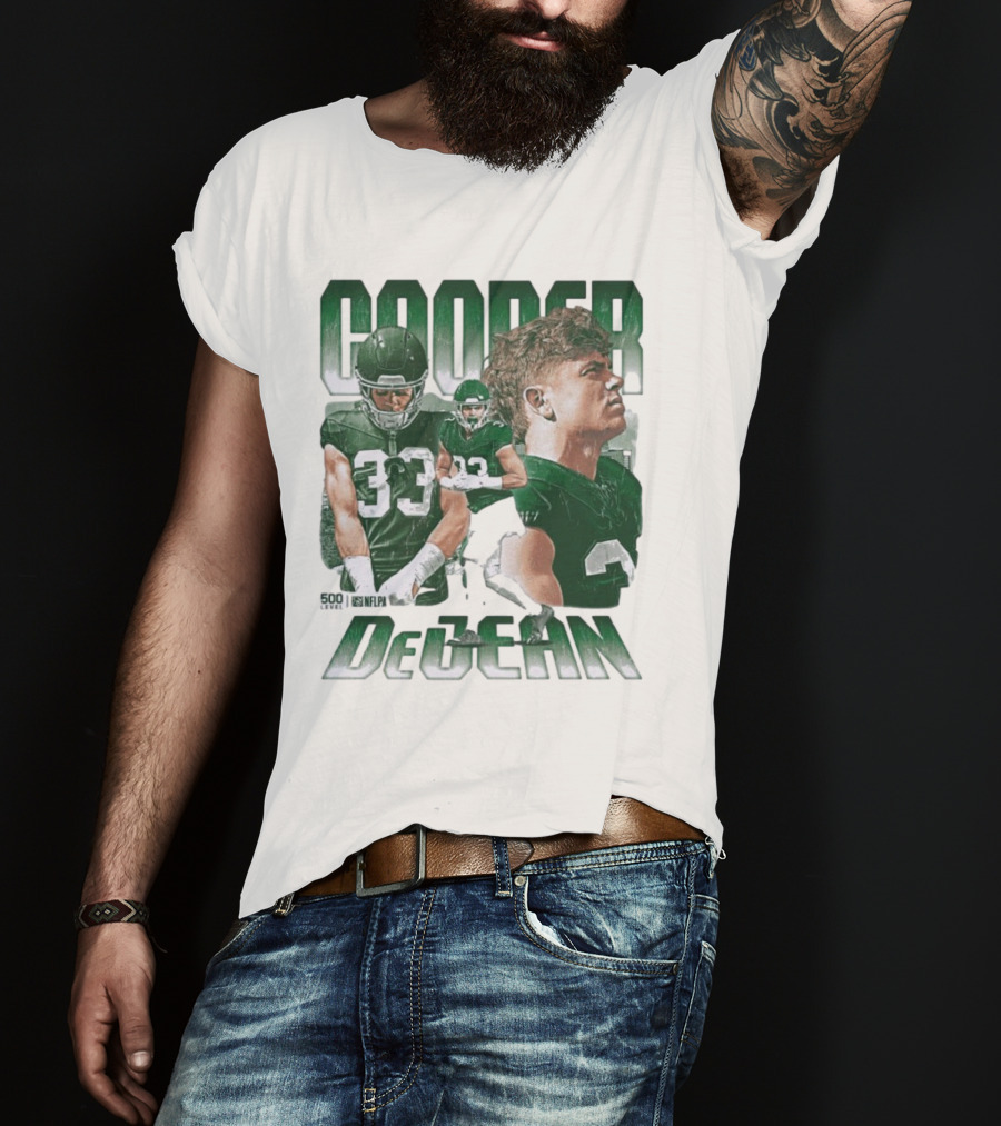 Cooper DeJean NFLPA 33 Vintage Style T-Shirt