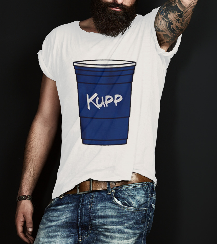 Cooper Kupp Seattle Kupp Blue Cup T-Shirt
