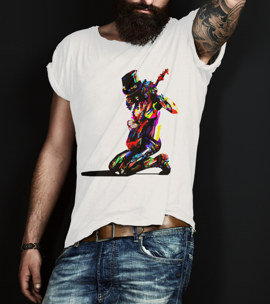 Slash Guitarist Pop T-Shirt