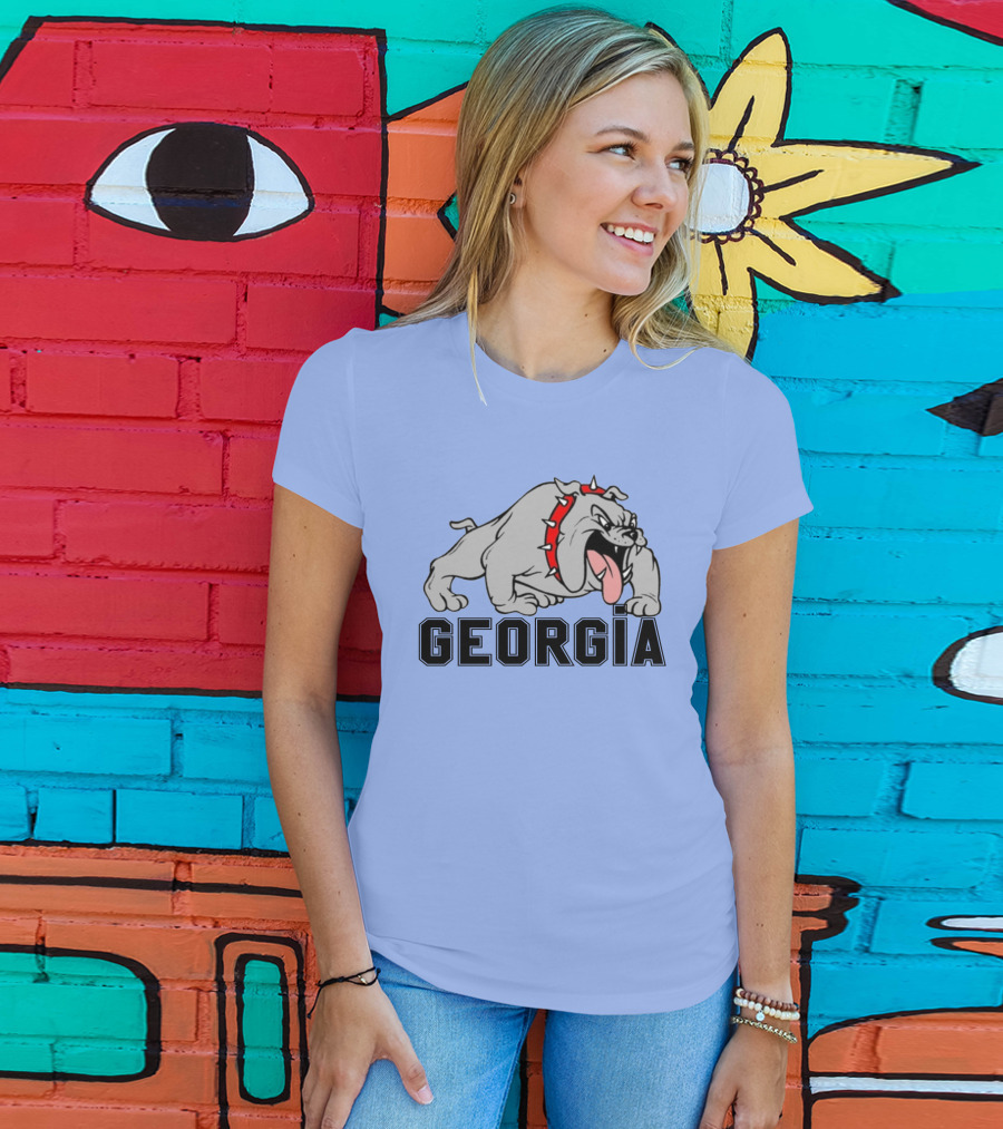 Georgia Bulldogs Fierce Mascot T-Shirt