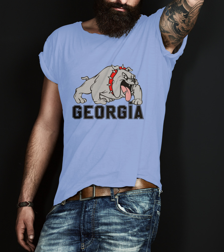 Georgia Bulldogs Fierce Mascot T-Shirt
