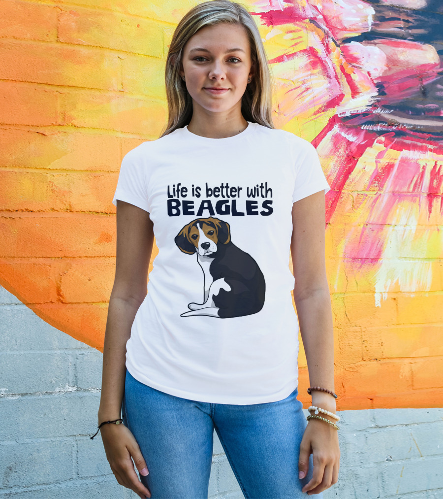 Life Is Better With Beagles T-Shirt
