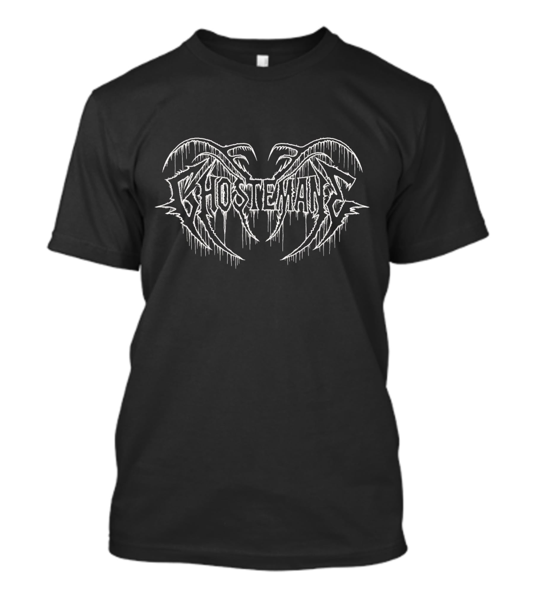 Ghostemane Dripping Logo With Dual Serpents T-Shirt