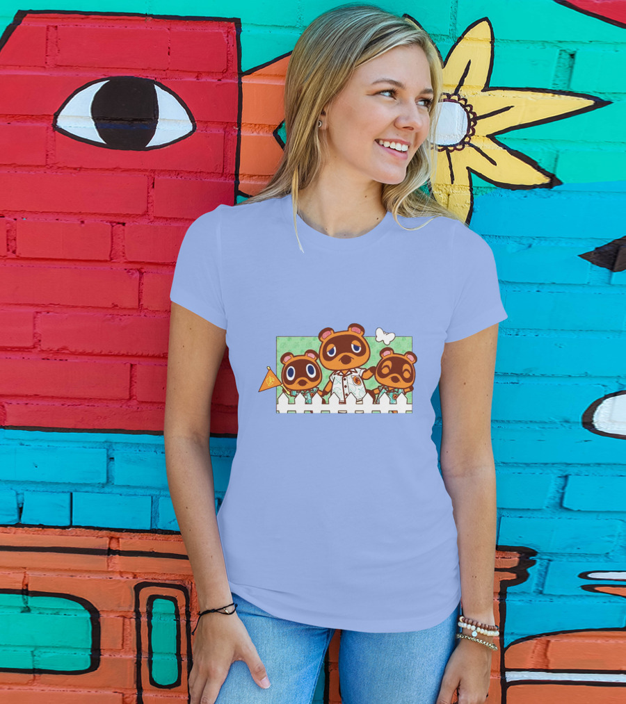 Animal Crossing New Horizons Tom Nook And Timmy And Tommy Trio Merch T-Shirt