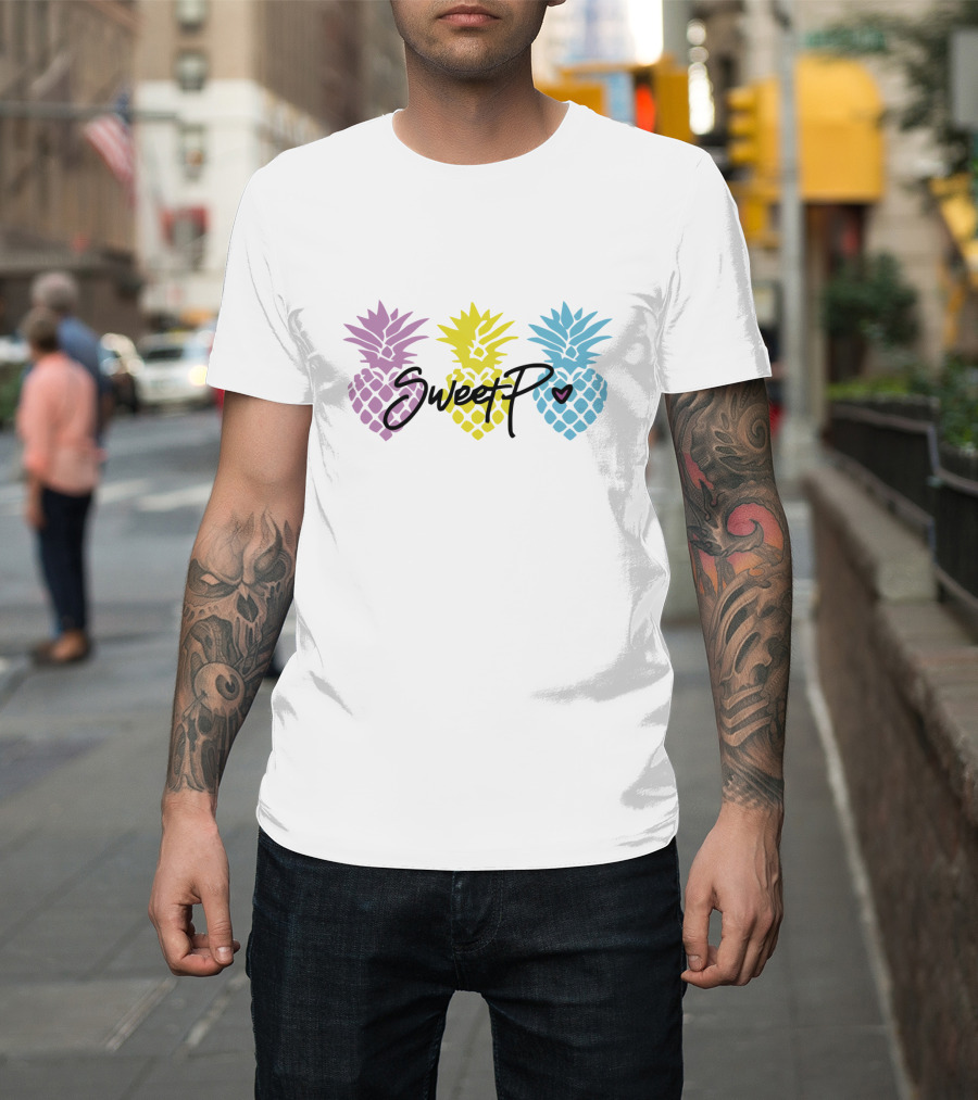 SweetP Pressley Hosbach Merch Pineapple Trio T-Shirt