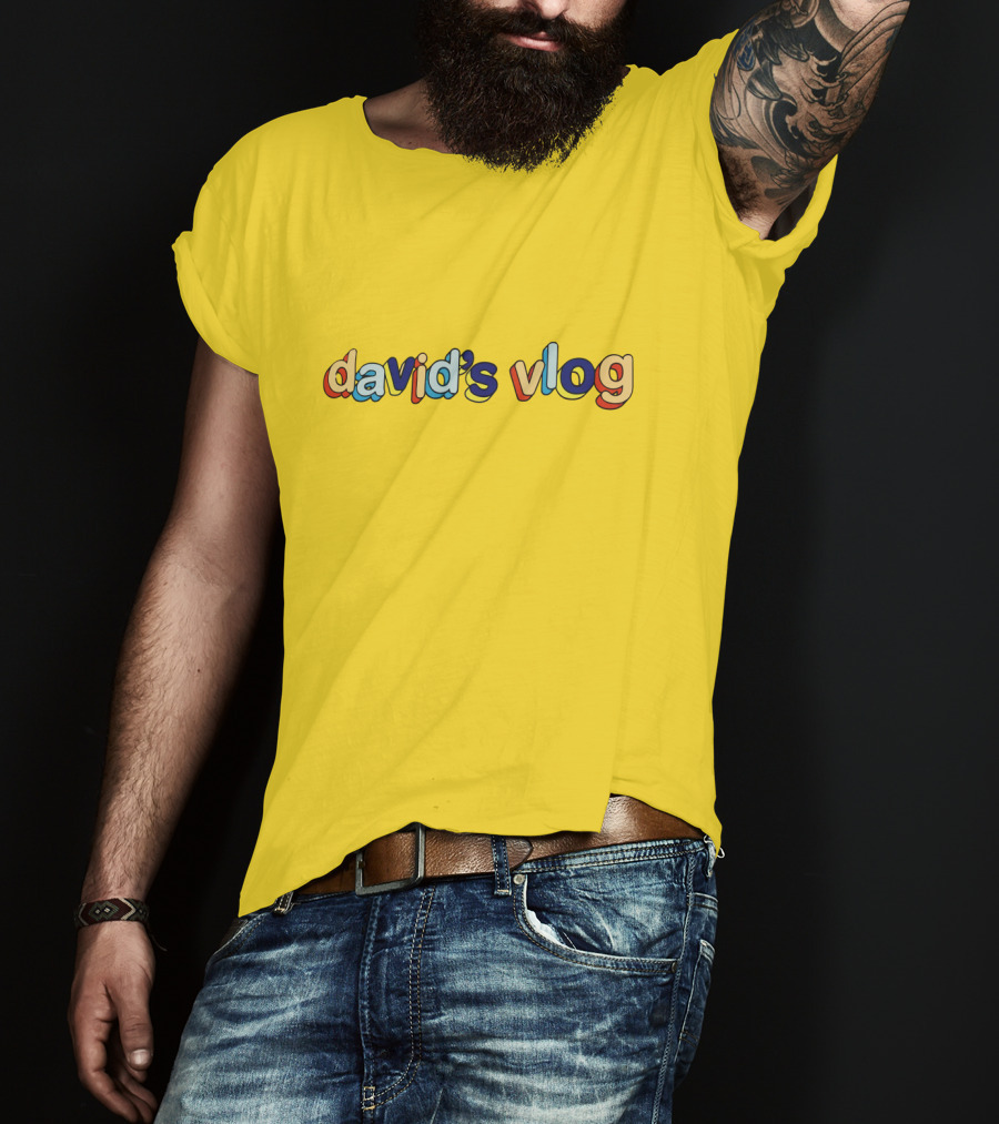 David's Vlog Merchandise T-Shirt