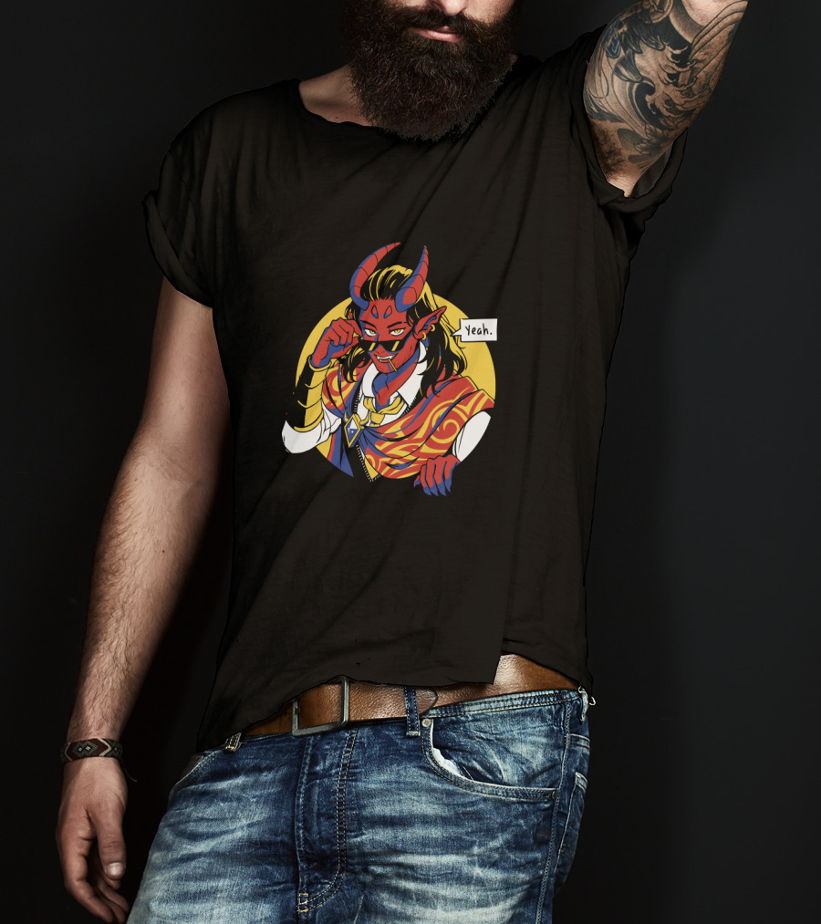 Naddpod Merch Yeah Demon Character T-Shirt