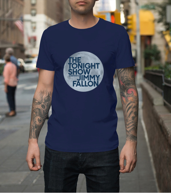 Shirt: THE TONIGHT SHOW STARRING JIMMY FALLON FULL MOON T-Shirt THE TONIGHT SHOW STARRING JIMMY FALLON FULL MOON T-Shirt