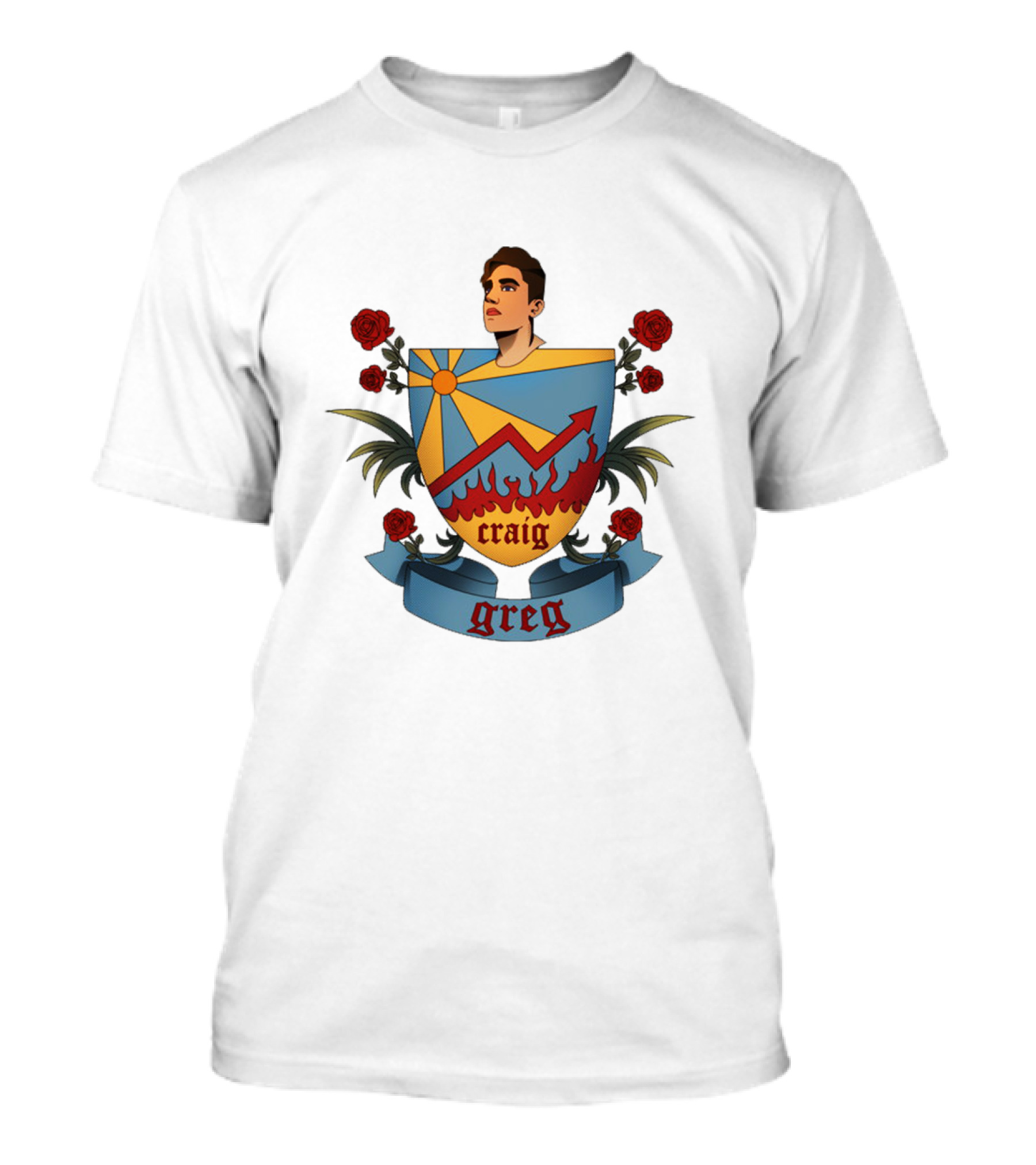 Craig Greg Crest Danny Gonzalez Merch T-Shirt
