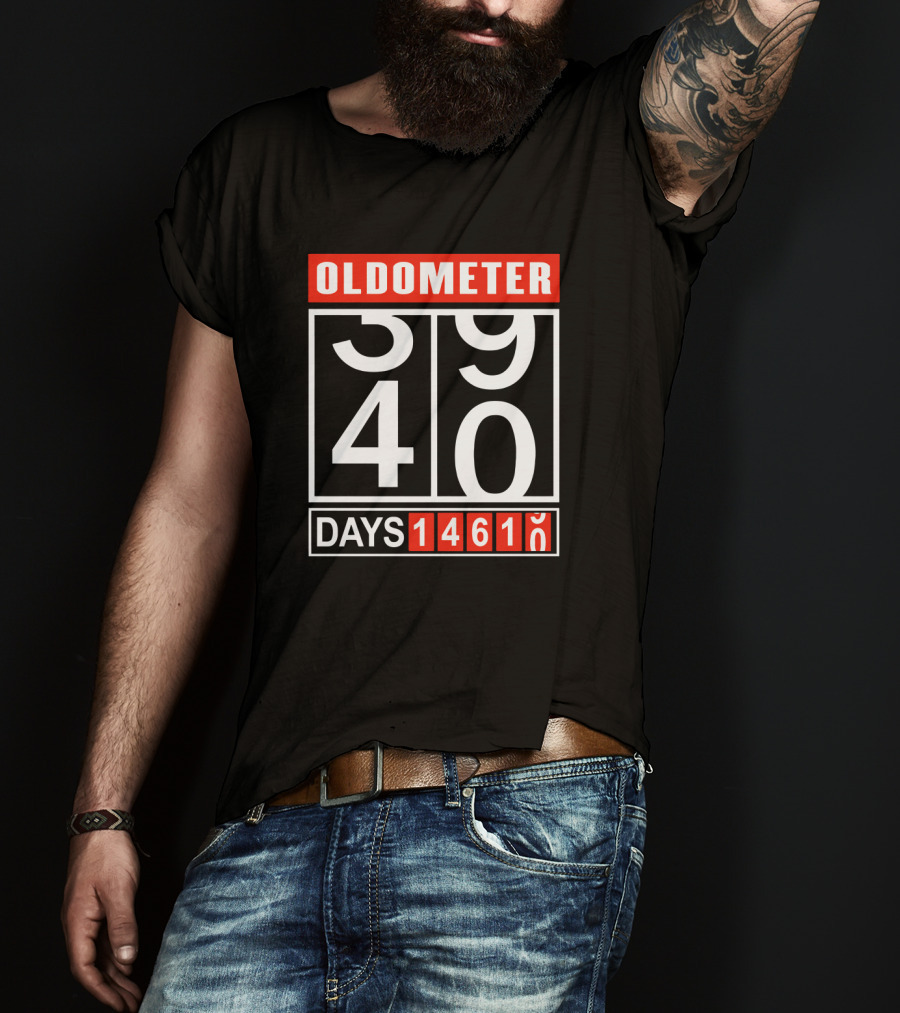 OLDOMETER 39 40 DAYS 14610 T-Shirt