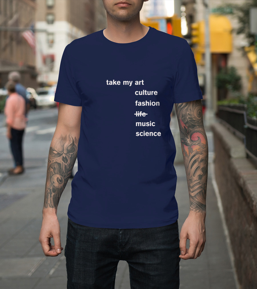 idris elba tone deaf take my art culture fashion music science T-Shirt