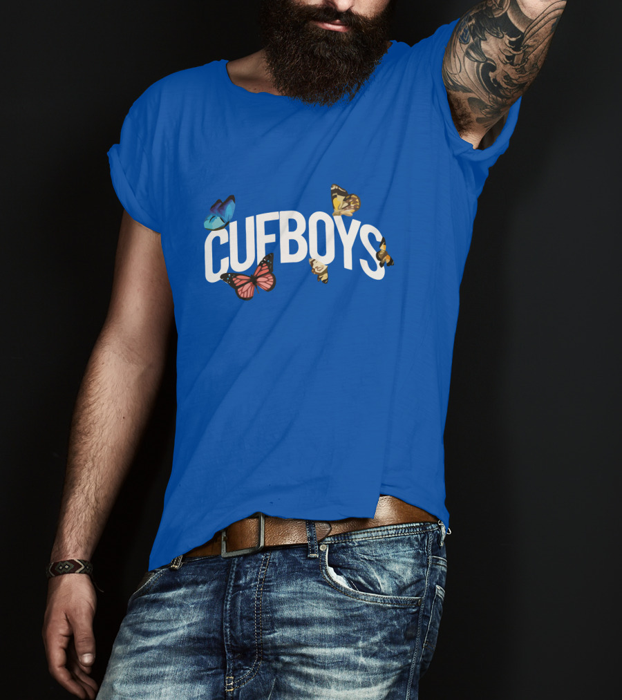 Cufboys Butterfly T-Shirt