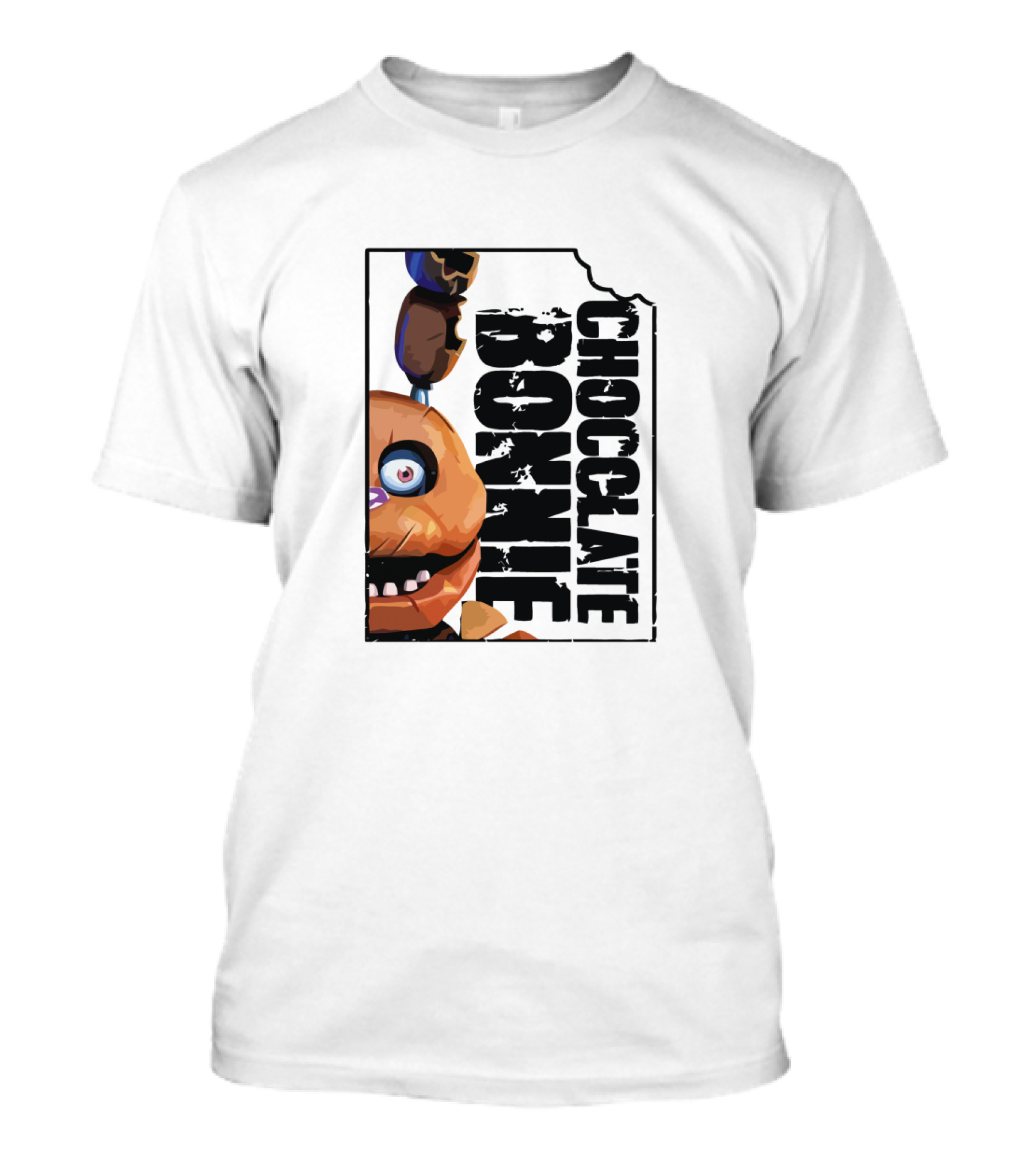 Chocolate Bonnie Fnaf AR Merch Store T-Shirt