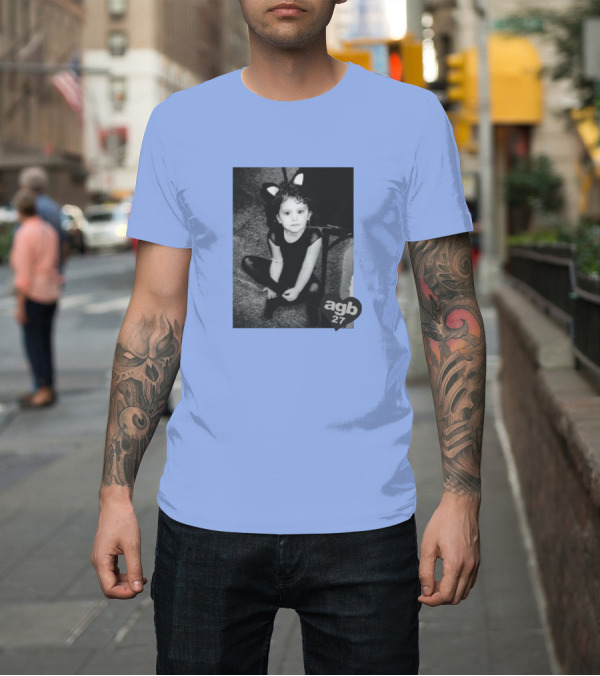 Shirt: agb 27 Vintage Style Cat Costume Photograph T-Shirt agb 27 Vintage Style Cat Costume Photograph T-Shirt