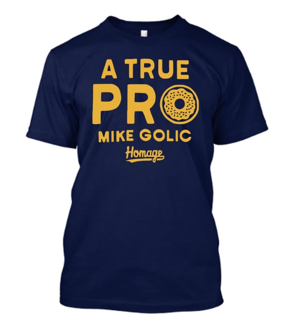 A True Pro Mike Golic Homage Donut T-Shirt