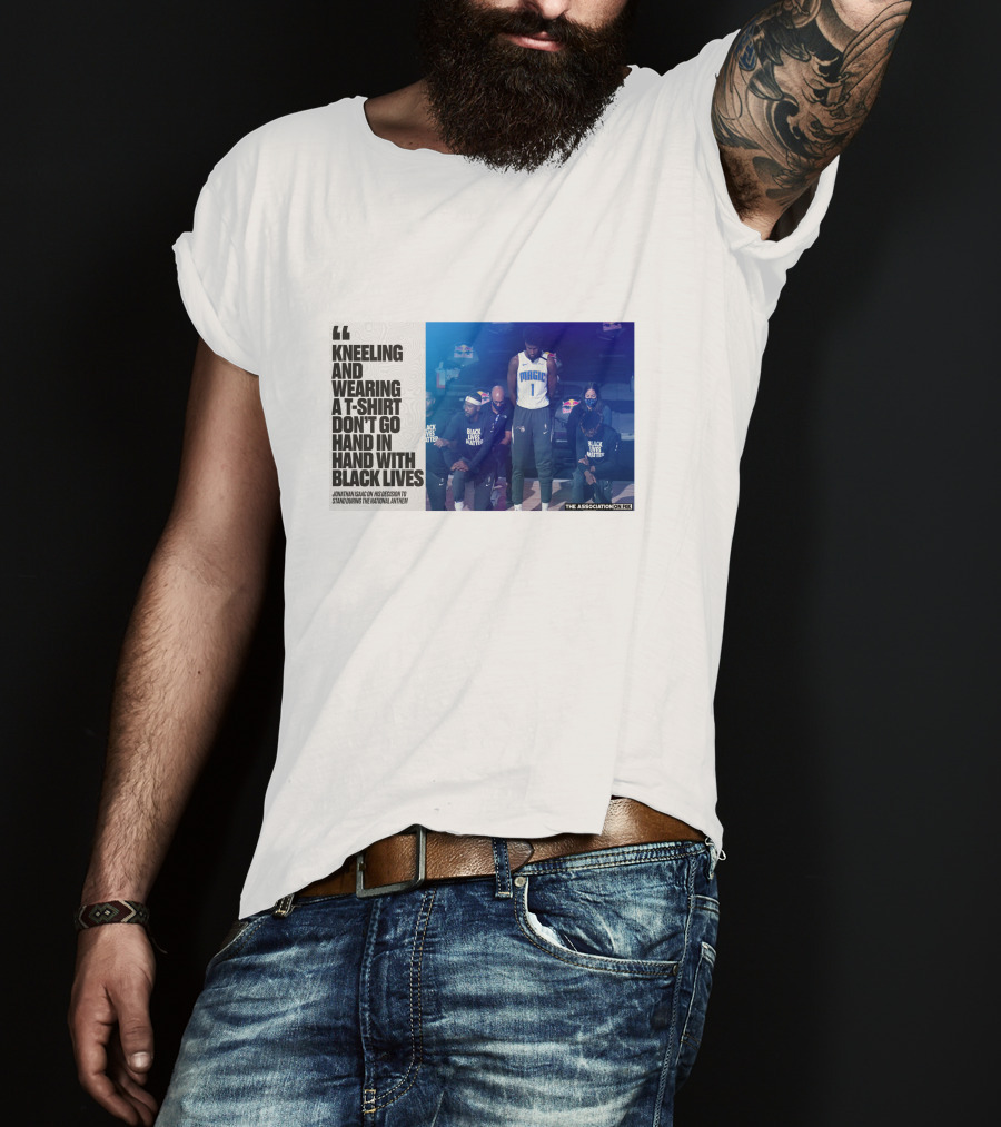 Jonathan Isaac Magic Jersey Quote Kneeling Black Lives T-Shirt