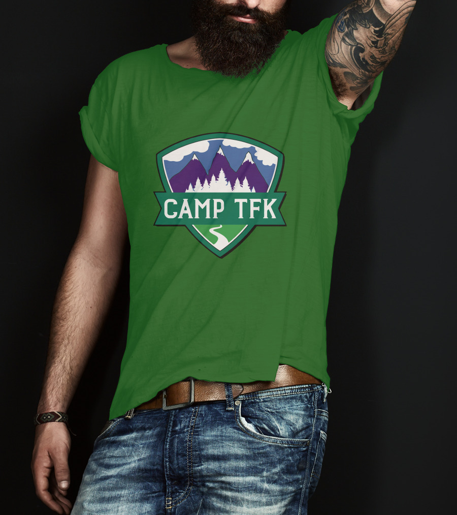 Camp TFK Mountain Adventure Badge T-Shirt