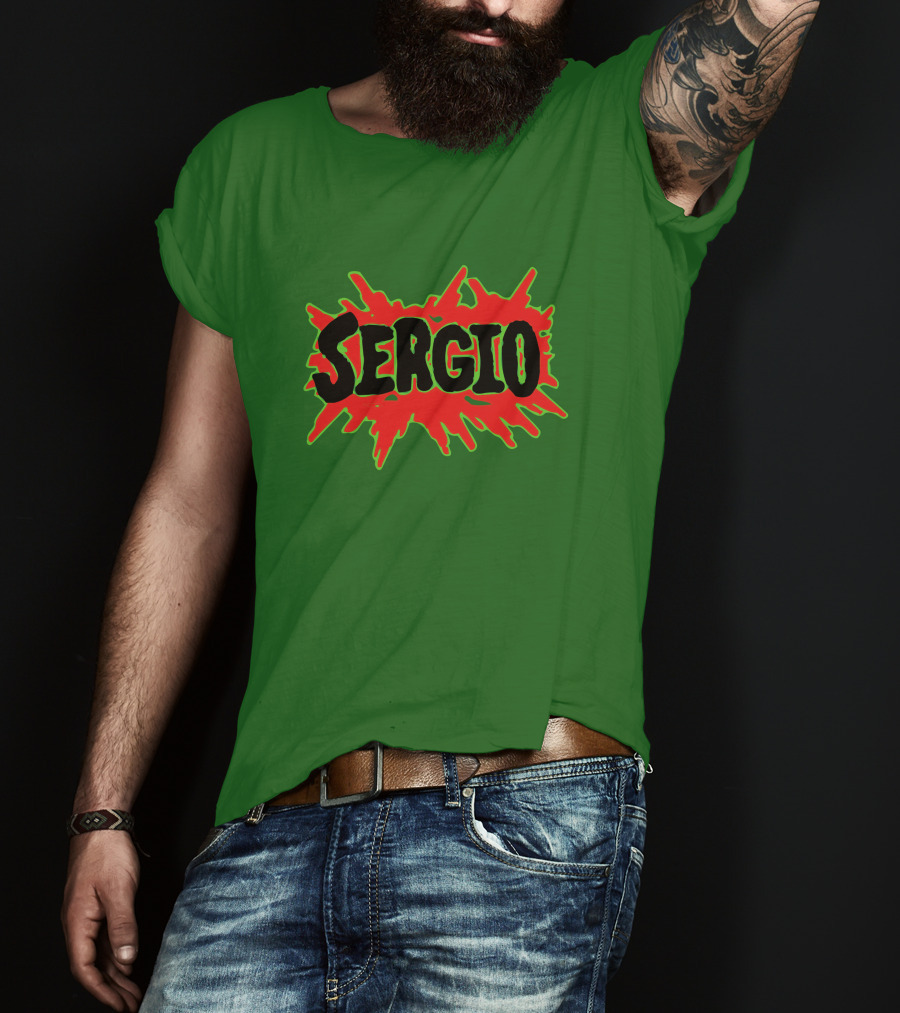 Sergio Romo Day Sergio Logo Burst T-Shirt