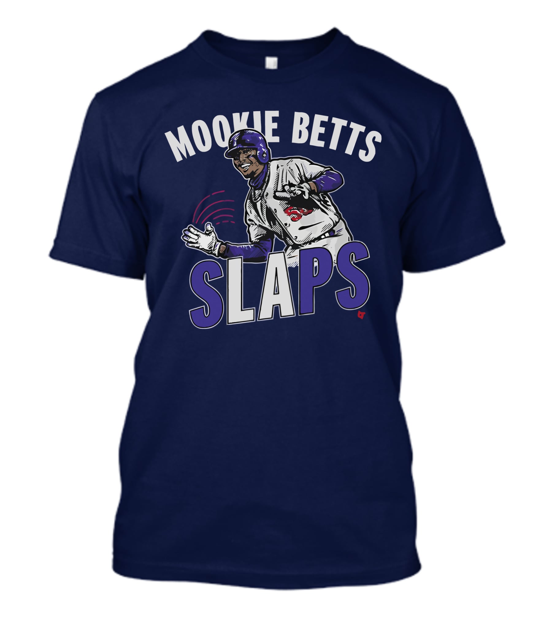 Mookie Betts Slaps Baseball Action T-Shirt