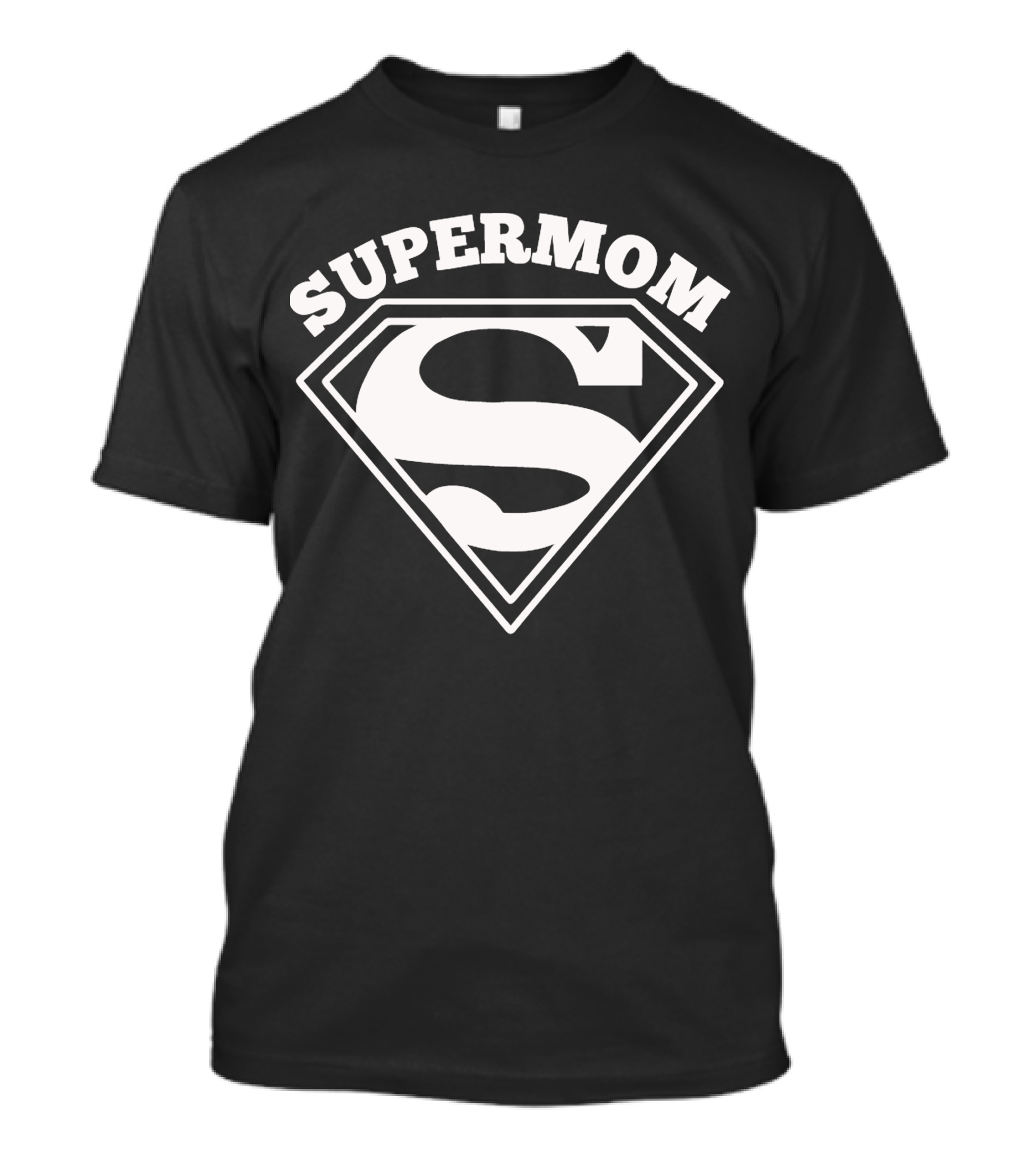 Supermom S Logo Power Emblem T-Shirt