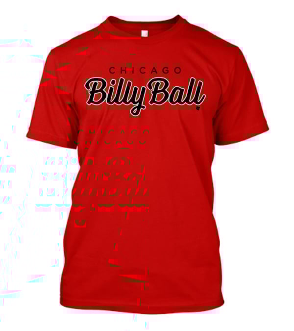 Chicago Billy Ball Red T-Shirt
