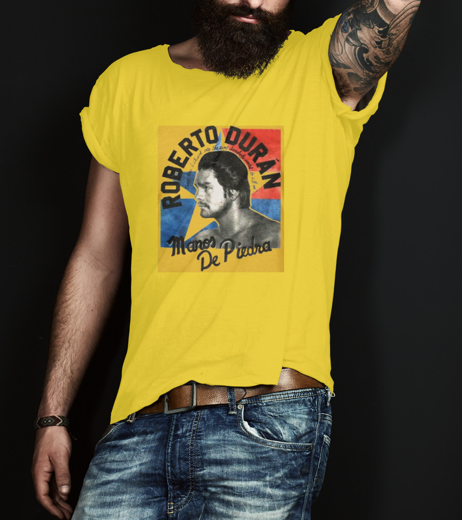 Roberto Durán Manos De Piedra Retro Boxing Legend Classic T-Shirt