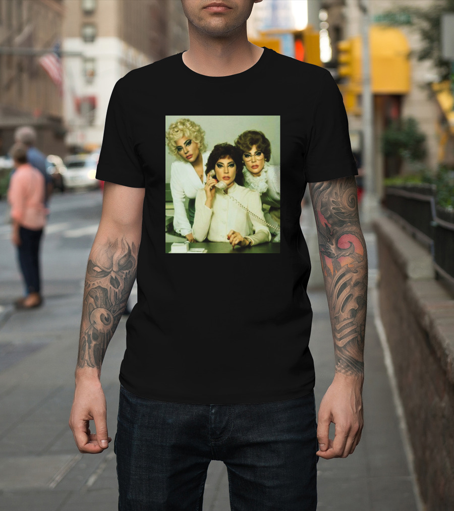 Ronald Mcdonkey Merch Gaga 9To5 Retro Trio Office Vibe T-Shirt