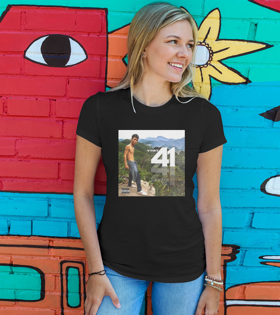 YTiet 41 Parental Advisory Explicit Content T-Shirt