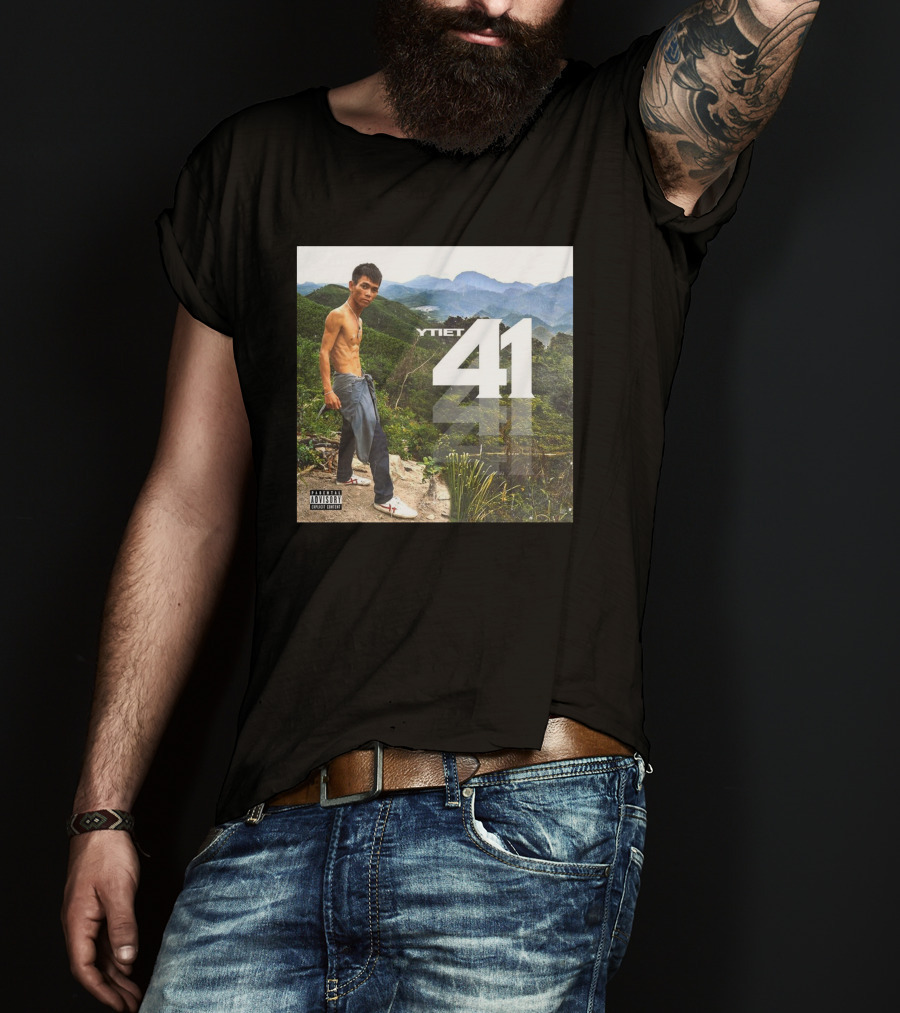 YTiet 41 Parental Advisory Explicit Content T-Shirt