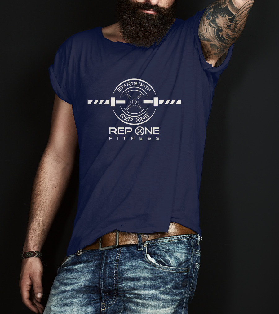 Starts With Rep One Fitness T-Shirt