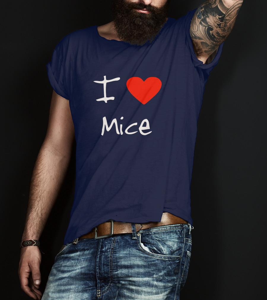 I Heart Mice T-Shirt