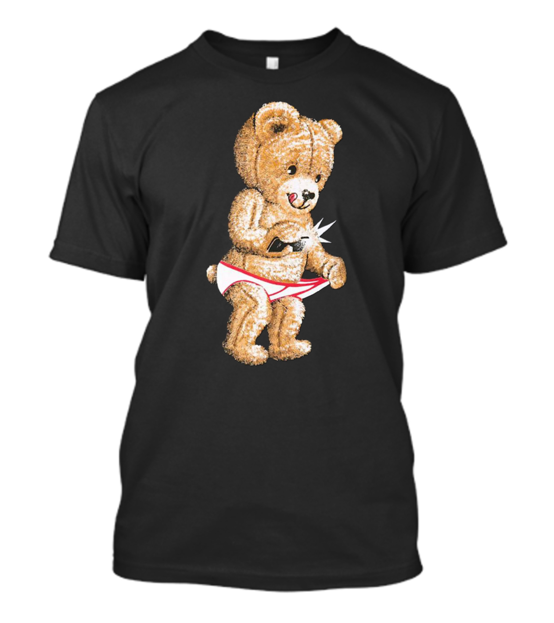 Giannis Burner Teddy Bear Snap Toy Spark Boxer T-Shirt