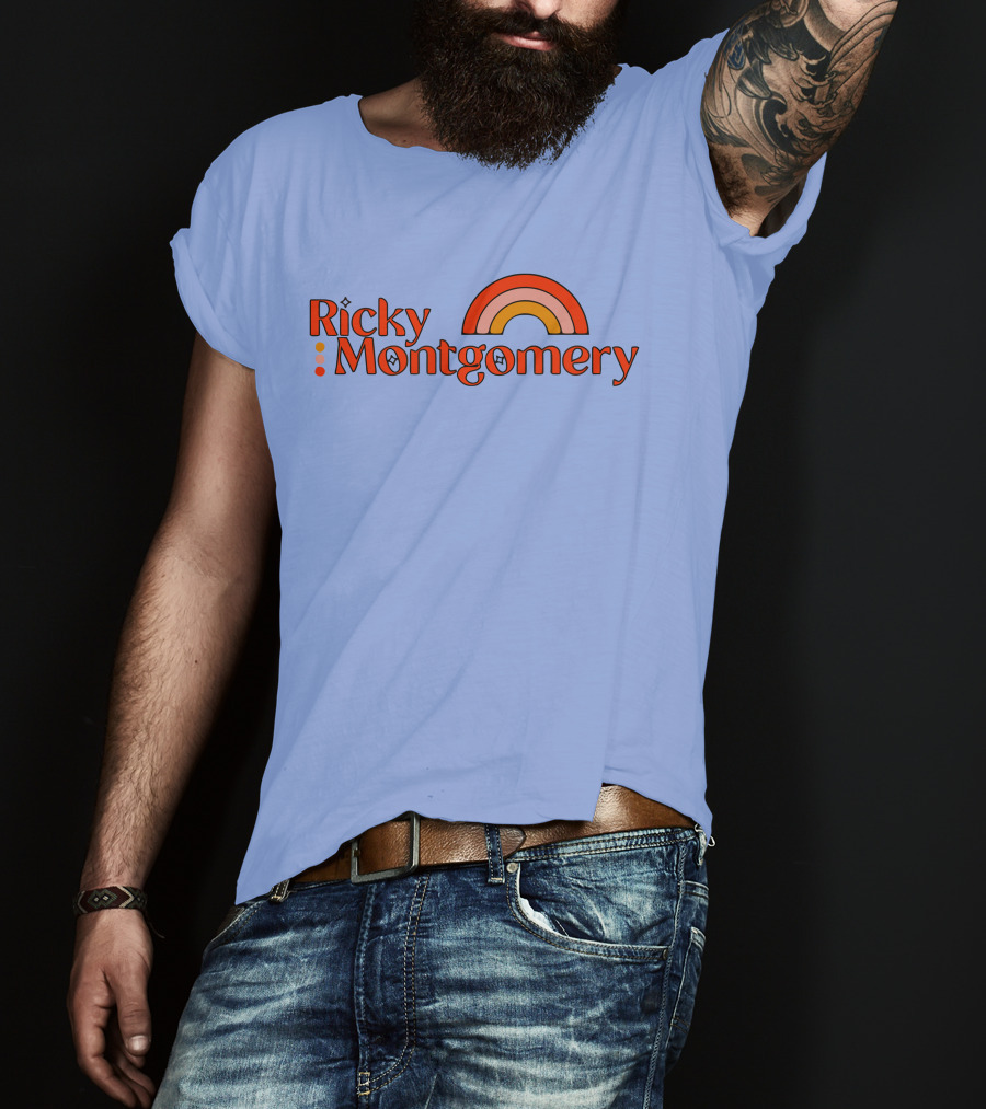Ricky Montgomery Retro Rainbow T-Shirt