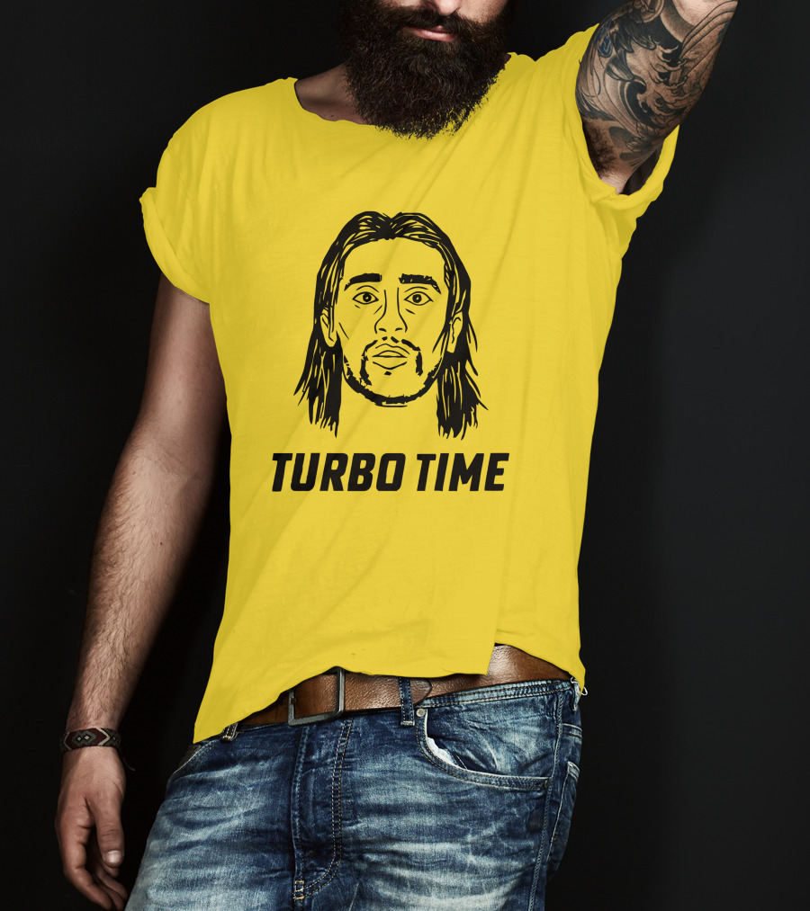 Turbo Time Alex Morgan Hairstyle Iconic Yellow T-Shirt