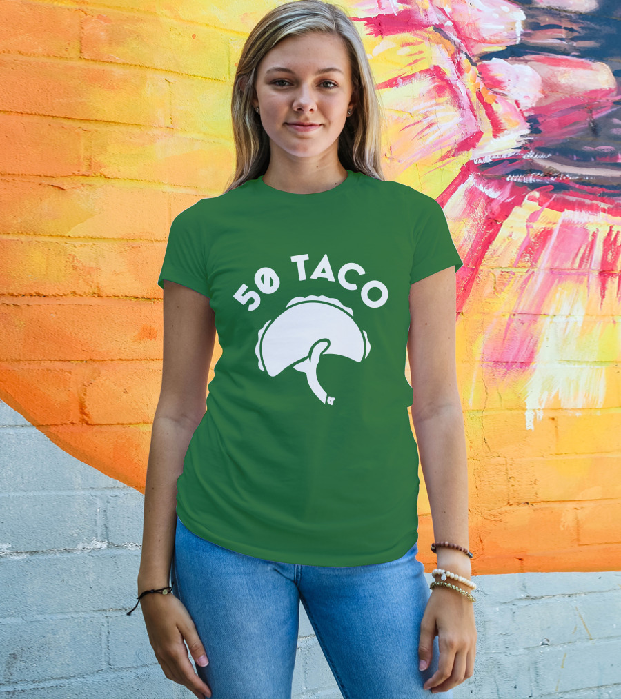 Jayson 50 TACO Funny Basketball T-Shirt