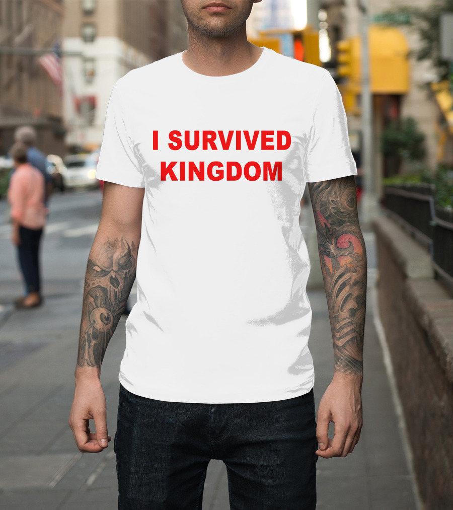 I Survived Kingdom Red T-Shirt
