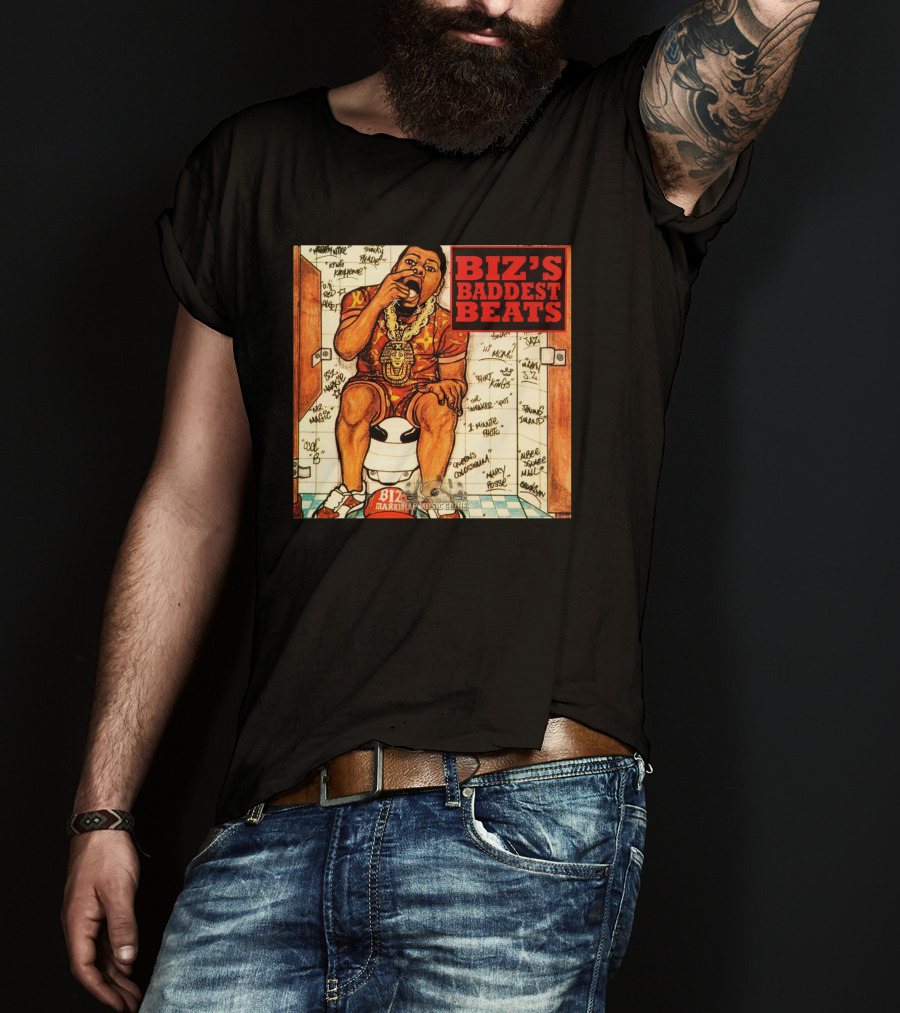 Biz's Baddest Beats Biz Markie Bathroom Graffiti T-Shirt