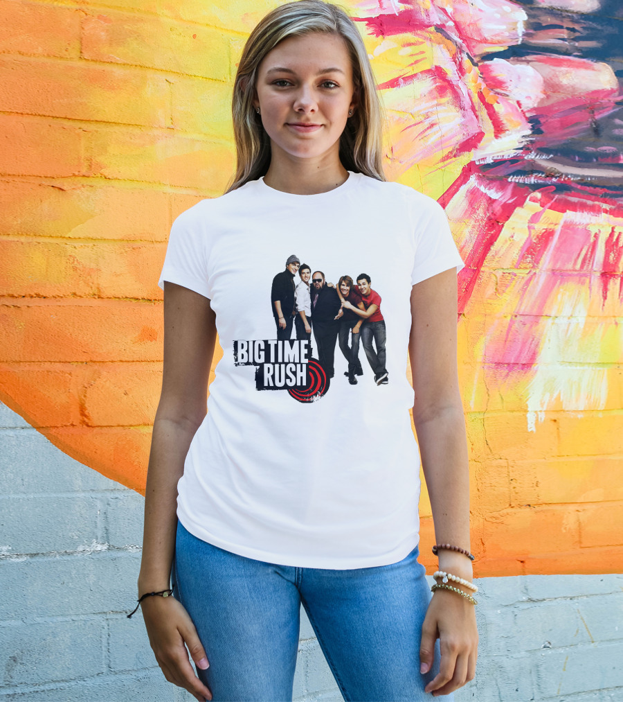 Big Time Rush Band Group Photo Merch T-Shirt