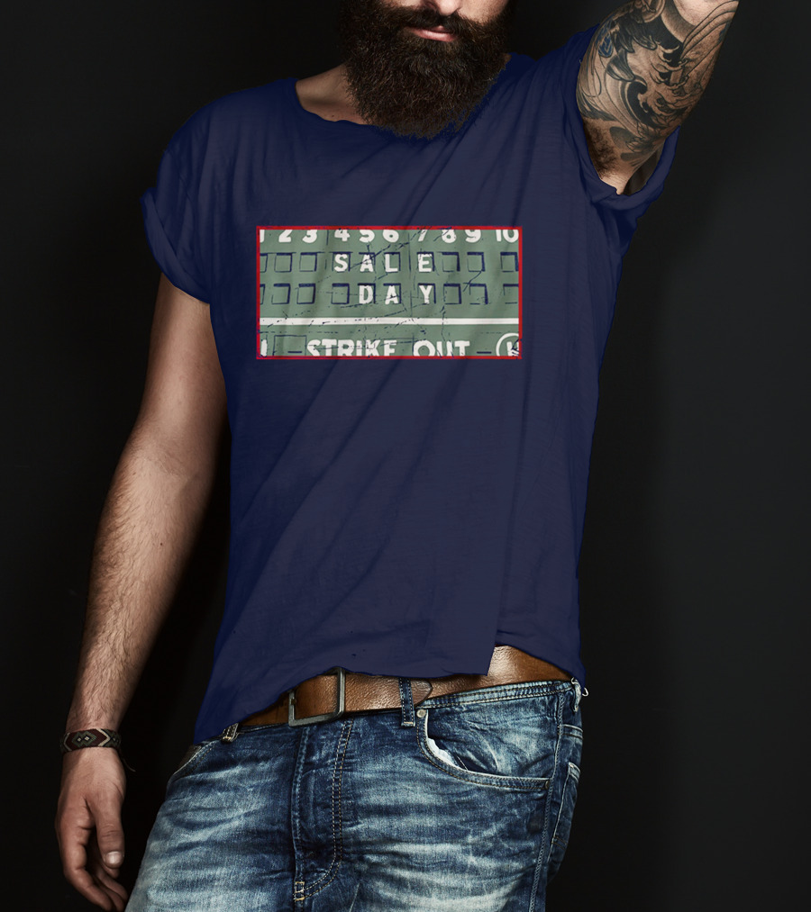 Sale Day Strike Out Boston Chris Sale T-Shirt