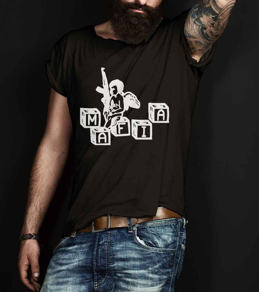 Kai Cenat Mafia Cherub Blocks T-Shirt