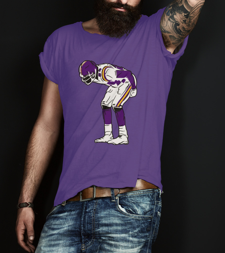 Randy Moss Minnesota Vikings Iconic Mooning T-Shirt