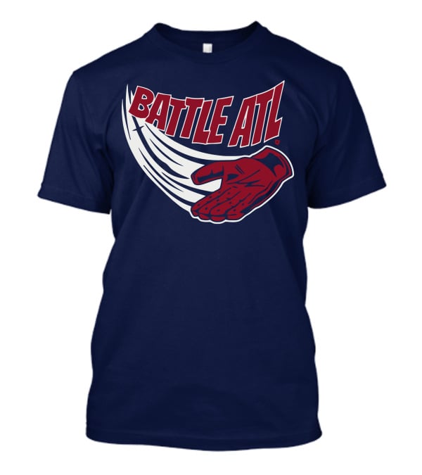 Battle ATL Atlanta Braves Hand Gesture T-Shirt