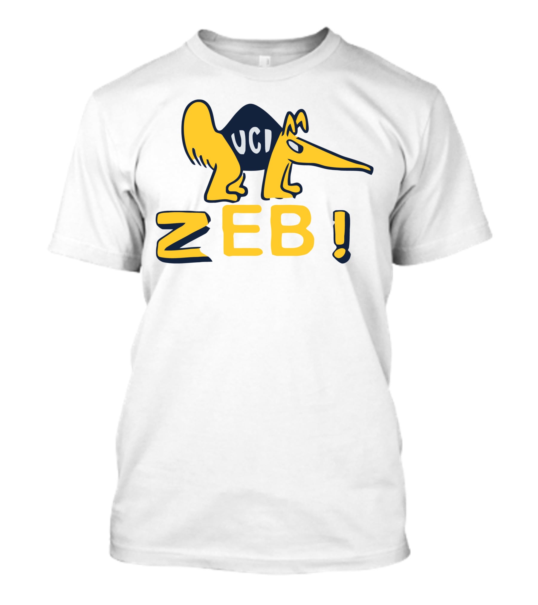 UCI Zeb Baseball Anteater T-Shirt