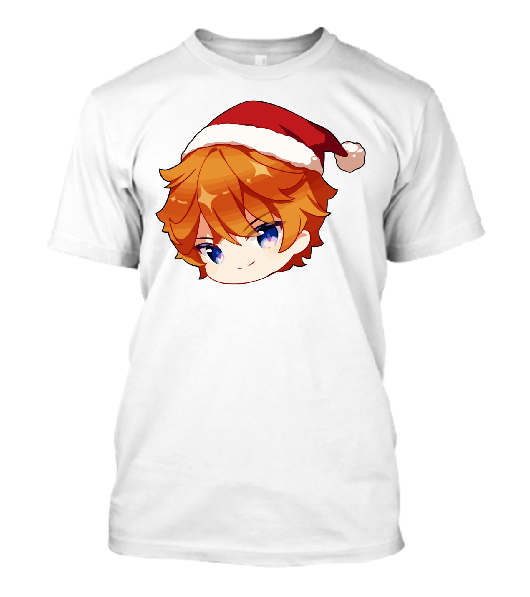 Griffin Burns Chibi Childe Xmas Santa Hat T-Shirt