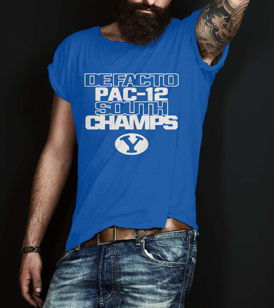 Defacto Pac-12 South Champs Byu Y T-Shirt